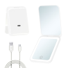 LED Rechargeable Compact Mirror